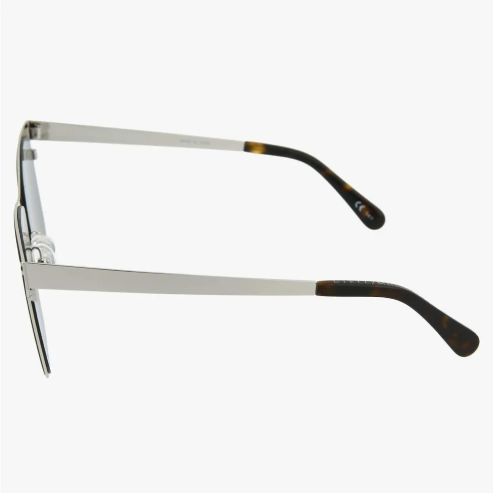 NWT Stella McCartney Men’s Silver Sunglasses Sonnenbrille